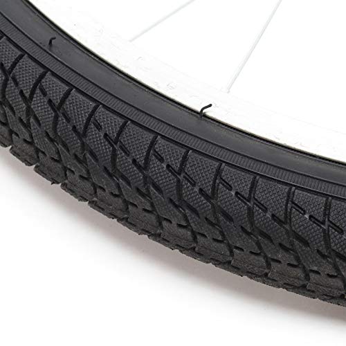 Wiltec Ersatzrad für Fahrradanhänger für Hunde 47-406 (20x1,75'), Rad für Transportanhänger, luftbereift, mit Schraderventil