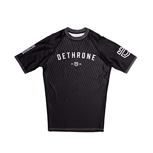Dethrone Men's Logo Rash Guard