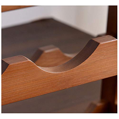 Soporte Rústico de Mesa para Vino de Madera 2 Niveles miniatura 4