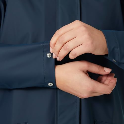 Helly Hansen Moss Raincoat Navy SM by Helly Hansen - Image 4