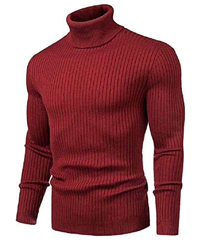 Image of NORTHWIND Men's High Turtle Neck Cotton T-Shirt