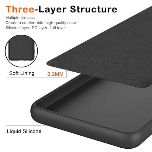 Image of JOTECH Back Case Cover for Realme 7 | Full Camera Protection | Soft TPU Flexible Shockproof Mobile Back Cover -Black