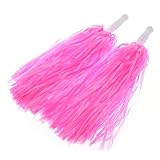 Pparty Cheering Leadership Pom Poms, 1pair, Pink
