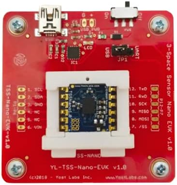 Yost Labs 3-Space Sensor 3-axis 9DOF Miniature Embedded IMU/AHRS (TSS-EEVK)