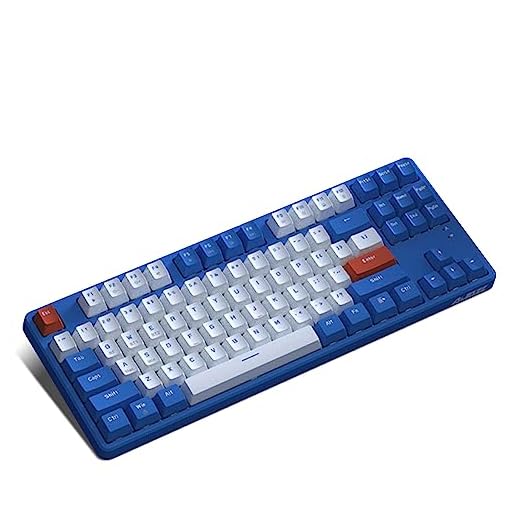 CIADAZ Teclado mecânico sem fio de modo duplo 19 teclas teclado anti-ghosting