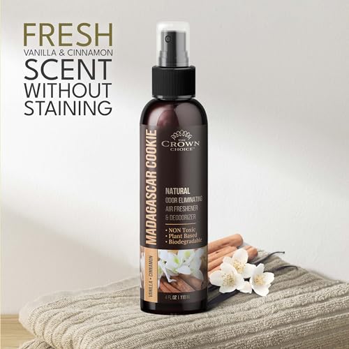 image for The Crown Choice Air Freshener Spray— Vanilla Cinnamon Non-Toxic Nat
