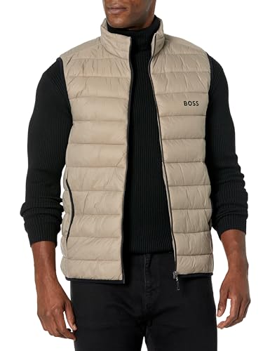 Image of BOSS Men's Lightweight Zip Up Puffer Vest