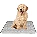 YXHZVON Kühlmatte für Hunde, 62 x 50 cm Haustier Kühlmatte, Hund & Katzen Haustier Eismatte Kühlkissen Hund Matte Groß Cooling Mat for Dog Cat Pets (Grau)