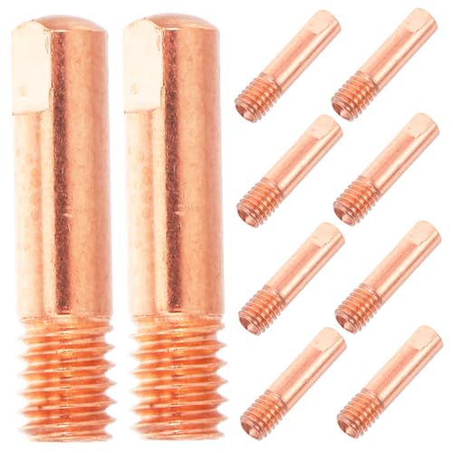 Housoutil Welding Nozzle Kit 10pcs Plastic Round Nozzles Cleaning Tips for Welding Accessories