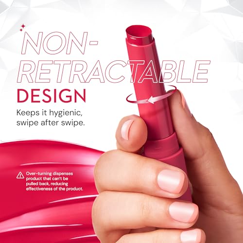 Image of SUGAR Cosmetics Glide Peptide Plumping Gloss Stick with Collagen & Ceramides | Instantly Pumps | 2.7g - 04 Salmon Splash