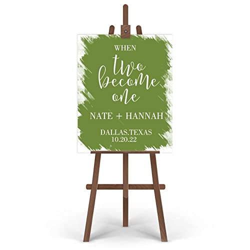 Panneau bienvenue mariage calligraphie de qualité supérieure - 4