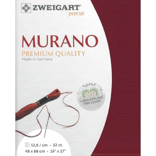 Rama tipo Precut Murano Lugana Col.9060 corte de plástico, 48 x 68 cm