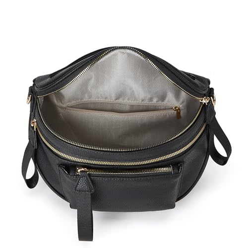 Image of Crossbody Purse for Women Small Crossbody Bags Trendy Vegan Leather with Adjustable Shoulder Straps Gift for Mother Wife Mom
