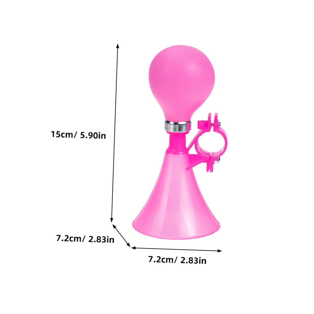 BESPORTBLE 3pcs Portable Lovely Air Horn for Compact Loud Safety Warning Horn for Teenagers Cycling Fits Handlebars and for Mountain and Road