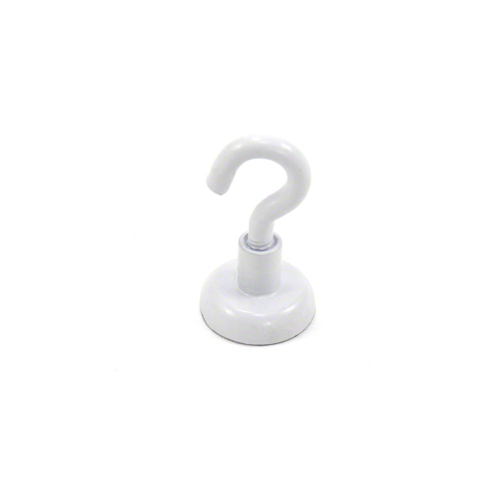 Magnete Di Serraggio Verniciato Bianco Di Verniciatura Con Gancio M4