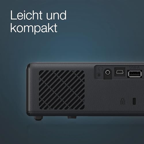 Epson EF-11 Mini-Laserprojektor, 1.000 Lumen, bis zu 150-Zoll-Projektionsfl&auml;che