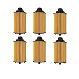 6pcs Oil Filter Compatible with SSANGYONG KORANDO C300 1.6 REXTON Y400 67318-03009 6731840025