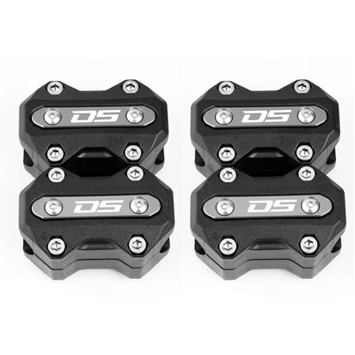 Blocs de pare-chocs de moteur de moto Voge DS525X finition titane durable