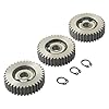 3-Piece Set Electric Bike Motor Gear,36T Steel Replacement Parts for Bafang Motors,38Mm Outer Diameter 8Mm Inner Diameter Bicycle Component #2