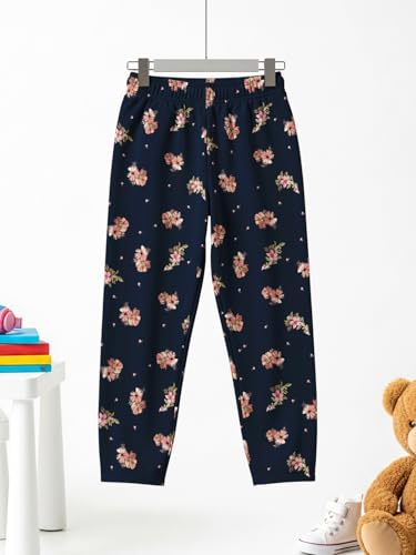 Image of HELLCAT Trendy Printed Cotton Blend Girls Pyjama-Pack of 3 | Pyjama Pants for Kids