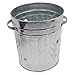 AB Tools Mini Garden Incinerator Bin Small Fire Bin Galvanised Steel for Burning Wood Waste