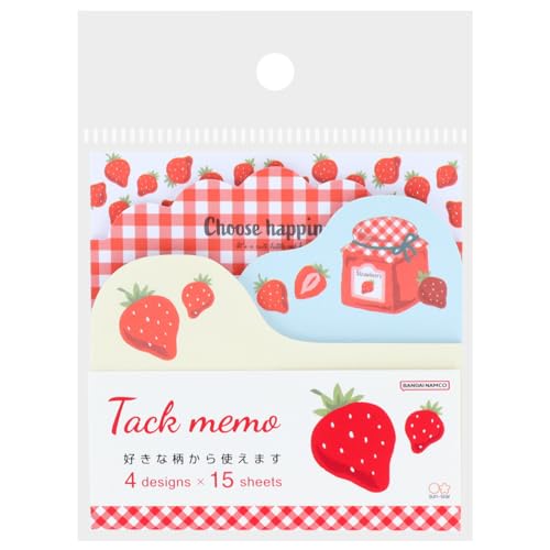 サンスター文具(Sun-Star Stationery) 付箋 ダイカットブロック ICHIGO イチゴ A柄 S2841630
