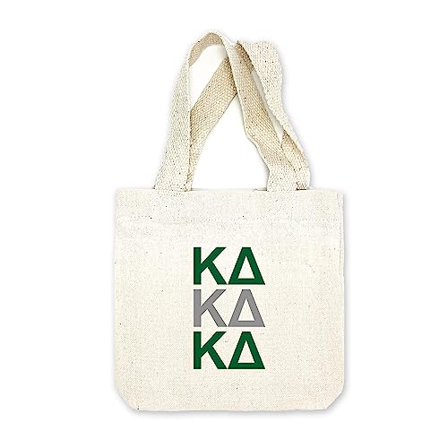 Mini Tote Bag with Greek Letters - Gift Tote Bags for Sorority - Mini Goodie Bag - Sorority Gift Bag