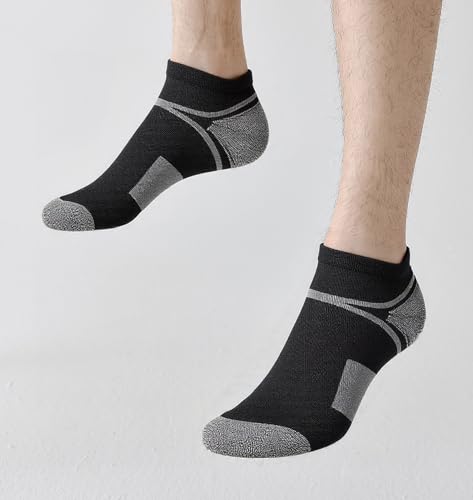 Image of 12-30 Pairs Low Cut Ankle Socks for Men Thin Breathable Casual No Show Athletic Socks Bulk