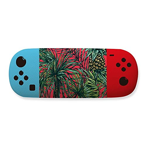Étui de rangement pour lunettes ananas rouge idéal pour les voyages