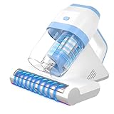 ZOBMIO Milbensauger für Matratzen, Milbenstaubsauger mit UV-Licht für Matratzen, Betten, Sofa (schneeweiß, L)