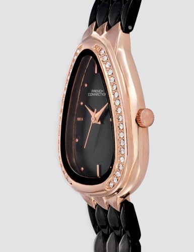 Image of French Connection Black Sunray Dial | Analog Watch for Women's | FCN0165BM
