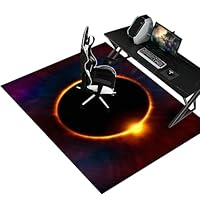 Vloerkleed, bureaustoel, antislip vloermat, gamingstoel/bureautapijt, tapijt voor rolstoel, gaming-vloermat 180 x 230 cm