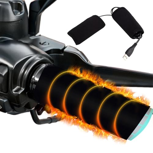 Puños calefactables moto USB 5V con tres marchas de calor regulable 5