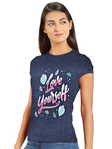 Image of Lyra Women's Cotton Regular Fit T-Shirt
