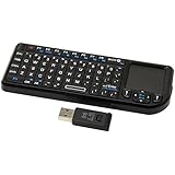 Visiontek 900319 Wireless CANDYBOARD Keyboard Mini with Touchpad - Wireless Connectivity - RF - USB Interface - 69 Key - QWERTY Keys Layout