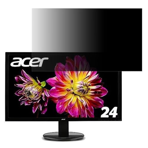 Acer K242HLbmidx (K2) 24インチ 16:9 対応 覗き見防止フィルター プライバシーフィルター ブルーライトカット 反射防止 PC パソコン モニター のぞき見防止 画面保護フィルム 保護シート 着脱簡単 両面使用