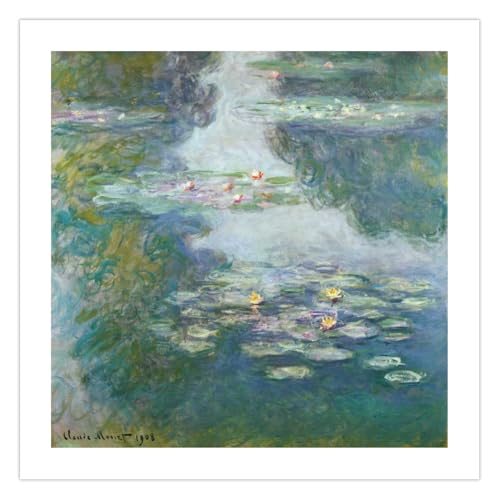 Poster Fine Art Claude Monet Waterlilies | Idée cadeau art et décoration