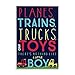The Kids Room by Stupell Planes, Trains, Trucks and Toys Wall Plaque Art, 10x15