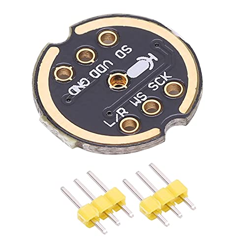 Oumefar INMP441 Módulo de Micrófono Omnidireccional Digital I2S Interfaz MEMS Micrófono con Pines para Grabación de Audio y Proyectos Electrónicos
