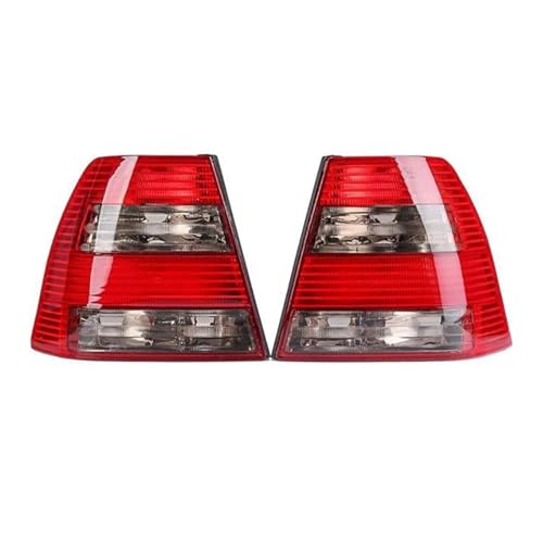 EWMTDTLX Compatible with VW Jetta MK4 GLI sedan, 1999-2007 US version, rear bumper, taillights, brake light housing, bulb free automotive accessories(Grey 1 Pair)