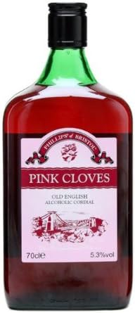 Phillips of Bristol Pink Cloves Syrups and Cordials