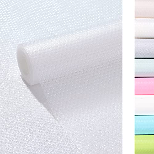 Rxemohesuoh Original Non-Slip Drawer And Shelf Liner,Eco-Friendly Materials,Non Adhesive,Powerful Grip,Durable And Reusable,23.5In X 10Ft Roll,For Drawers,Shelves,Cabinets,Tables,Kitchen,Clear #TOP5