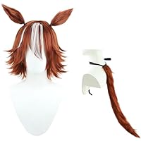 ダイワスカーレット　ウィッグ ウマ娘プリティーダービー ダイワスカーレット クリスマス 新衣装