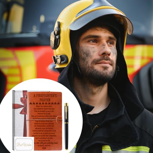 Cuaderno de oración de bombero con pautas para diario cristiano 7