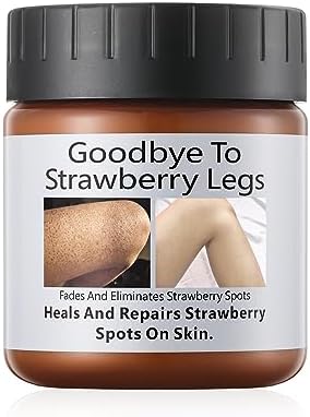Strawberry Legs Treatment, Niacinamide Strawberry Arm Skin Resurfacing Cream, Hydrating Chicken Skin Treatment, Keratosis Pilaris Treatment, Moisturizing Body Moisturizer for Women Men 4.2 Floz