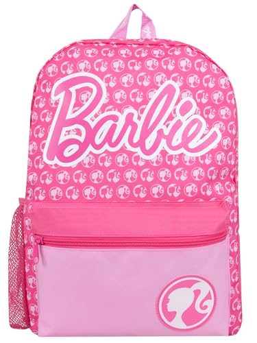Barbie School Backpack | Kindergarten Backpack For Girls | Girls Bags | One Size Pink
