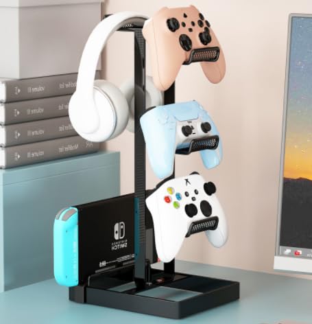 Amazon.com: Controller holder for ps5 ps4 xbox switch creative storage ...