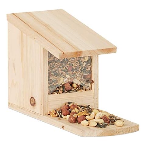 Relaxdays Comedero para Ardillas de Pie Cover