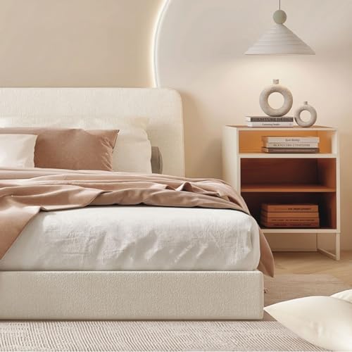 Table de Chevet TUSUOD pour Chambre à Coucher Solution Gain de Place Meuble Moderne - 4
