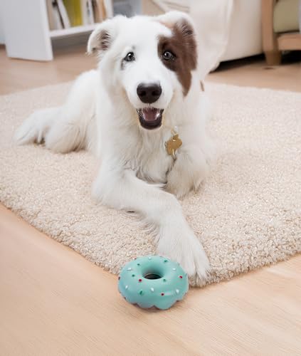 Karlie Doggy Donut, Hundespielzeug, Latex, Gruen, 12x12x5 cm